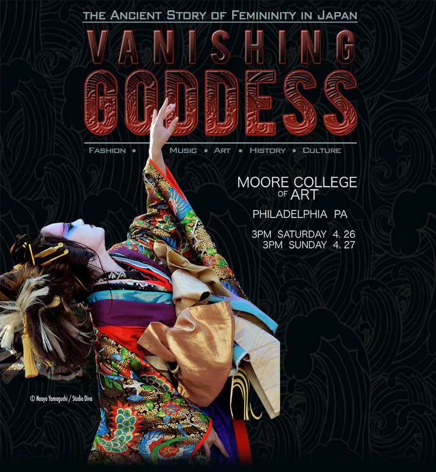 Philadelphia event April 26 / Japonism - Vanishing Goddess The History of Femininity in Japan - Moore College